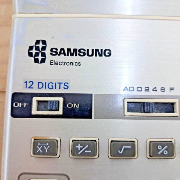 Samsung Electronic Calculator Secal CL-1224 12 Digit-LCD Display-1980's-RARE-HTF - Picture 5 of 11